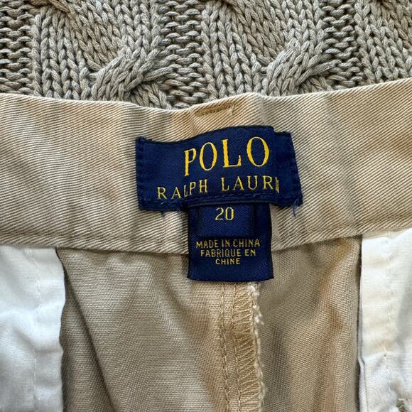 POLO Ralph Lauren Khaki Shorts ~ 20 - Picture 3 of 8